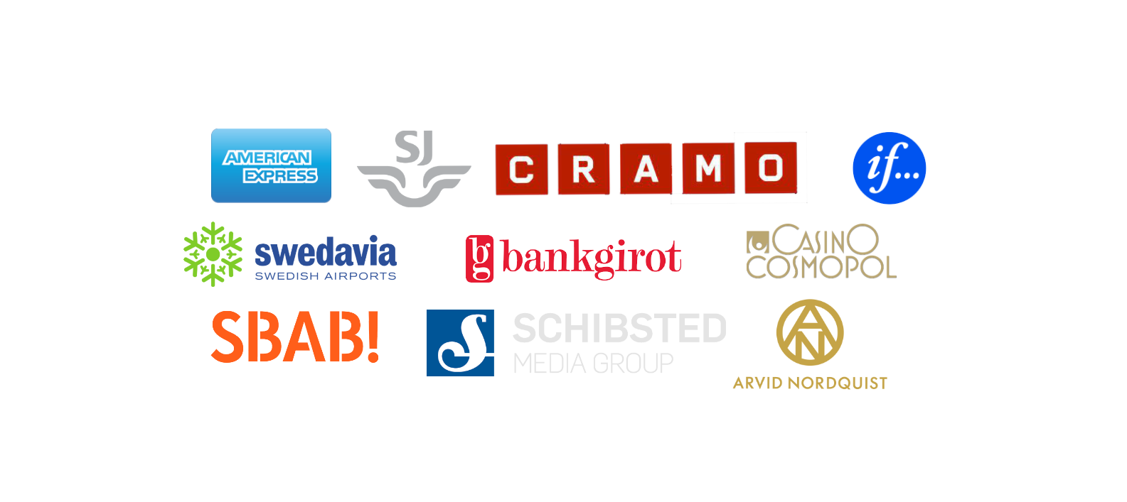 Logotyper från kunder